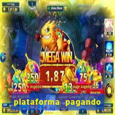 plataforma pagando fortune tiger